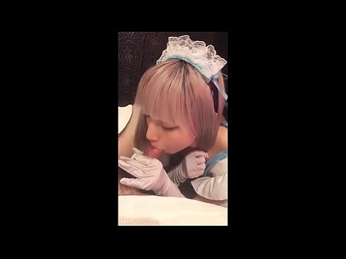 ❤️ Japanese Idol [mayuka], Franse diensmeisie kostuum, deel 1, blowjob en ruk af met lotion ❌  Seks op af.javdoe.top ❌️